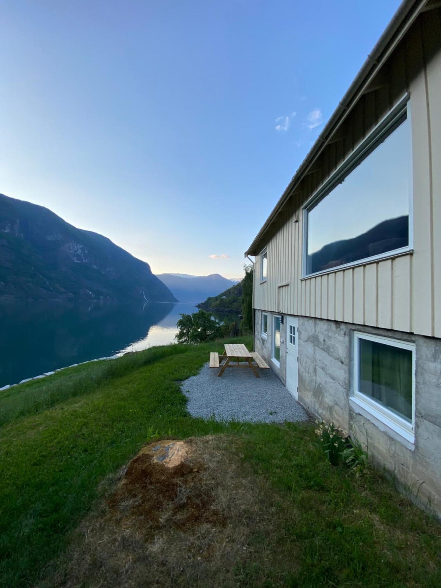 Aurland Feriehus Villa Exteriör bild